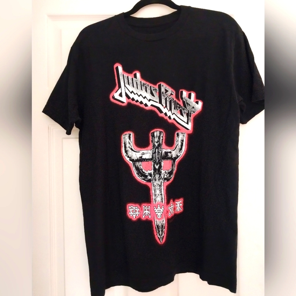 Judas Priest Graphic Tee Sz L